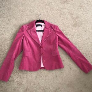 Juicy couture jeans fuschia corduroy blazer